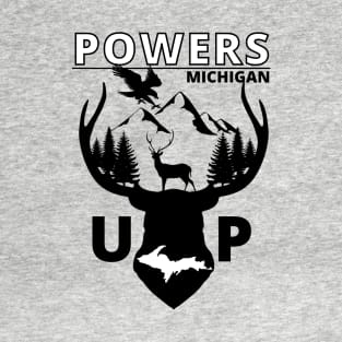 Powers Michigan Upper Peninsula T-Shirt